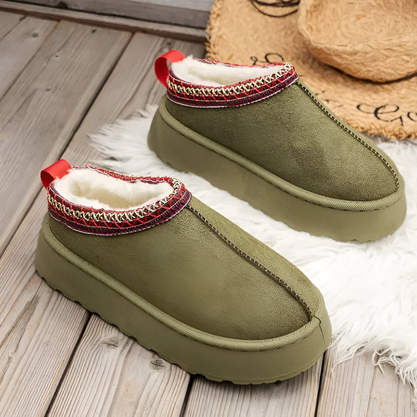 Scarpe Invernali Donna | Green Slippers